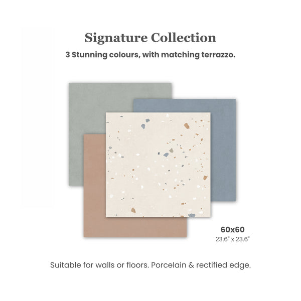 Signature Green Wall and Floor Tile