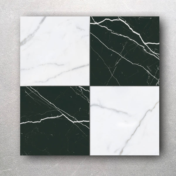 Renaissance Classic Chequerboard Mix Wall and Floor Tile
