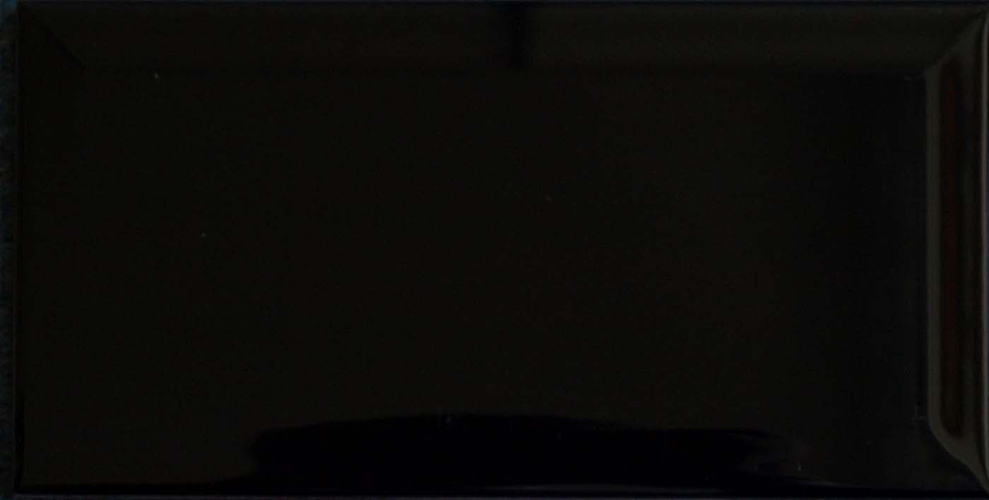 Metro Black Bevelled Edge Wall Tile