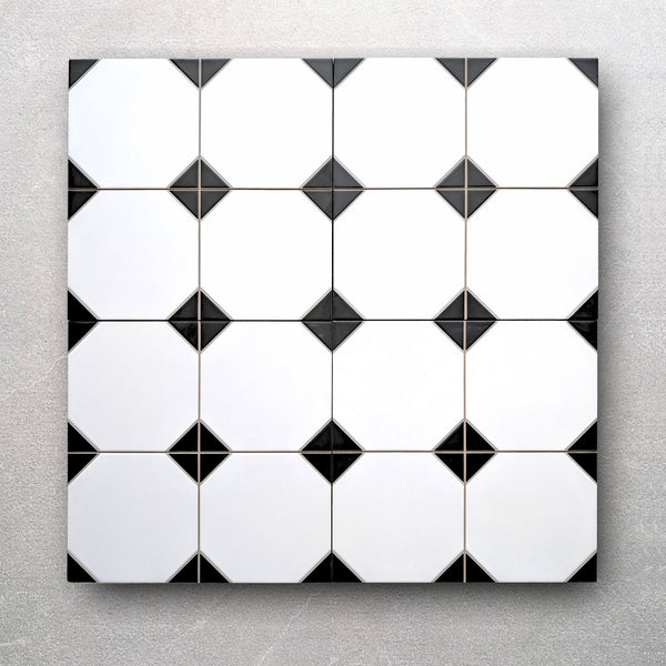 Angelico Black Wall and Floor Tile