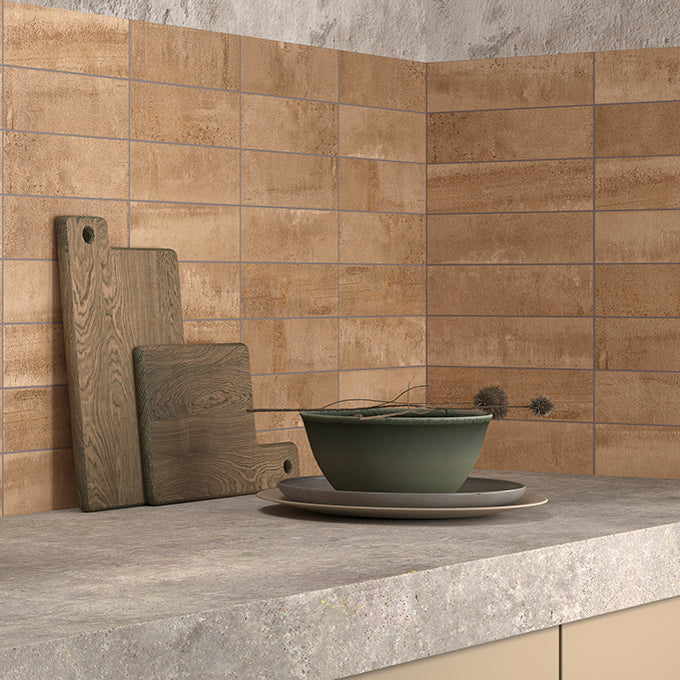 Joy Cotto Rustic Terracotta Ceramic Wall Tile