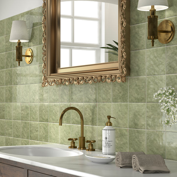 Medina Jade Green Wall Tile