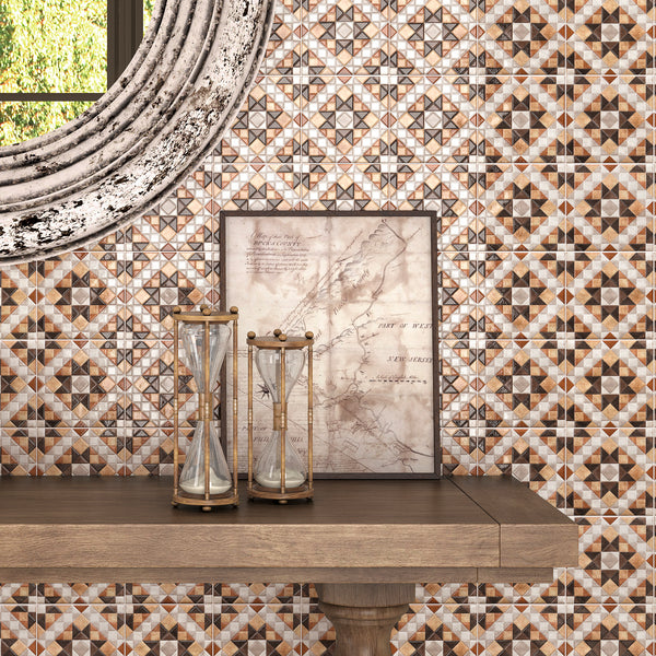 Medina Sunset Geometric Wall Tile