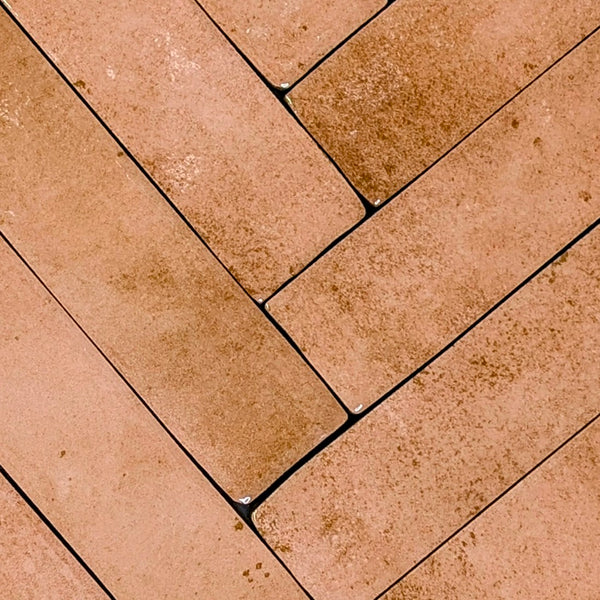 Palette Salmon Slim Brick Wall Tile