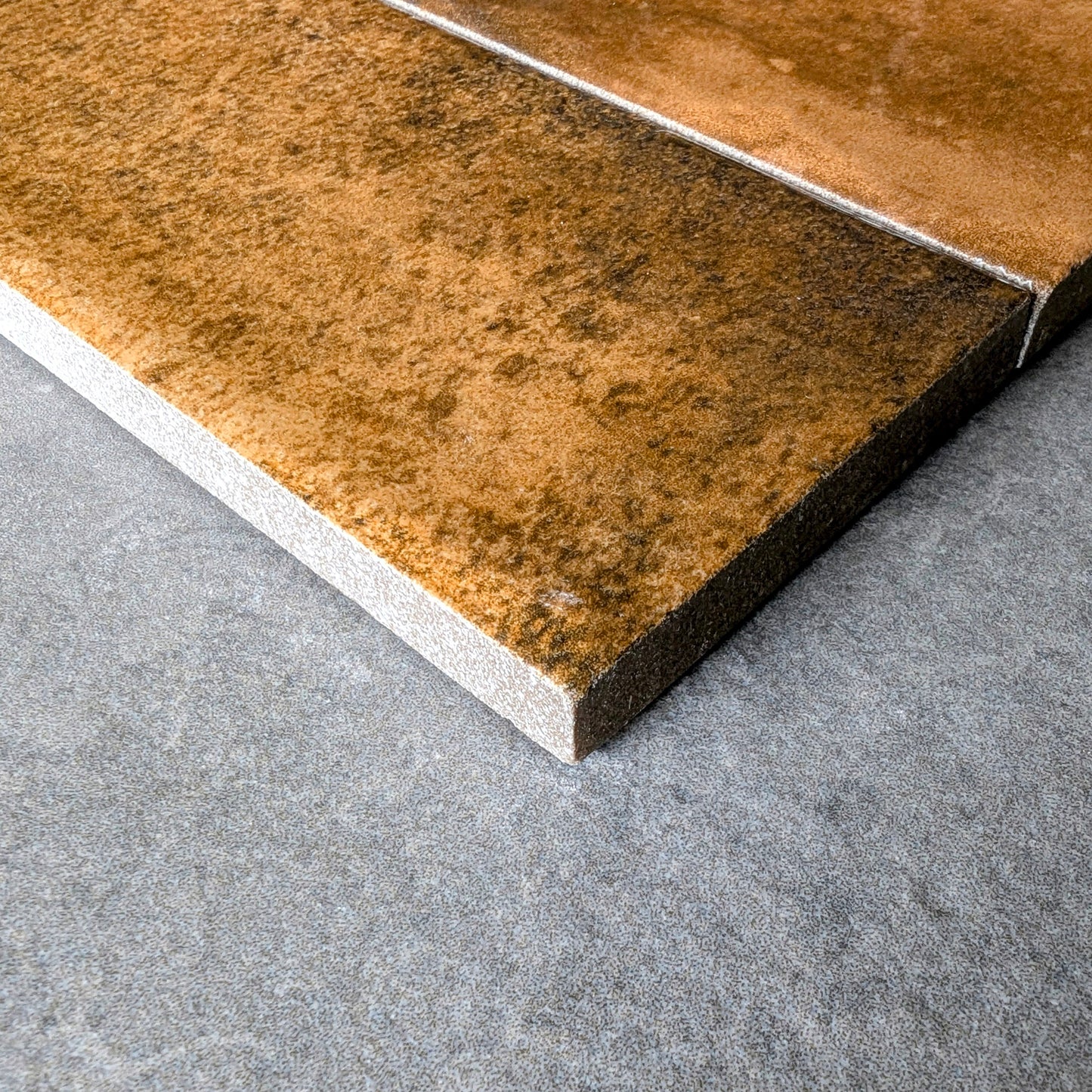 Realm Caramel Slim Brick Wall Tile