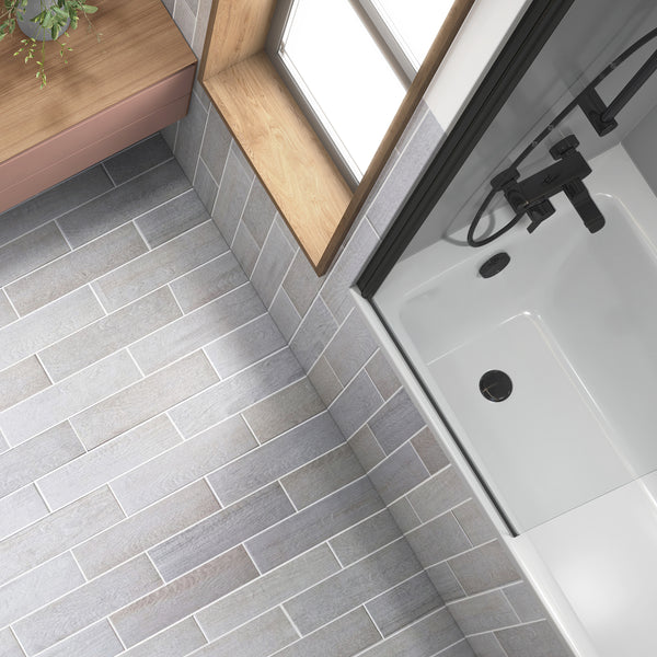 Suburb Neutral Wall and Floor Tile