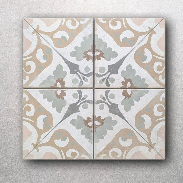 Woodstock Clay Patterned Wall and Floor Tile