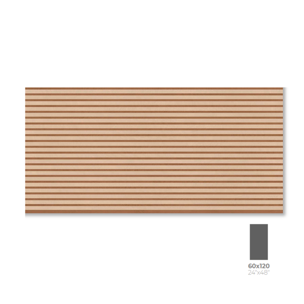 Labyrinth Pink and Terracotta Stripe Wall Tile