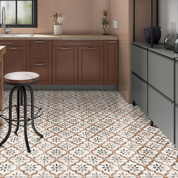 York Terracotta Victorian Wall and Floor Tile