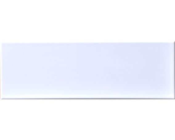 Metro Tiles Flat-Faced White Gloss - Sonic Range | Tiles360