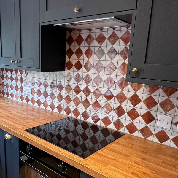 Jewel Terracotta Patterned Wall and Floor Tile