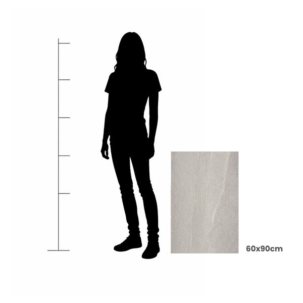 Libra Grey Outdoor Floor Tile 60x90cm