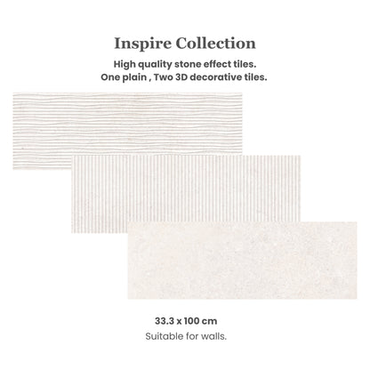 Inspire Linear 3D Stone Effect Wall Tile