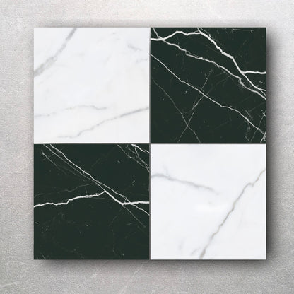 Renaissance Classic Chequerboard Mix Wall and Floor Tile