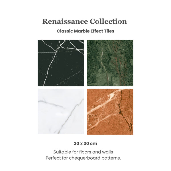 Renaissance Verde Chequerboard Mix Wall and Floor Tile