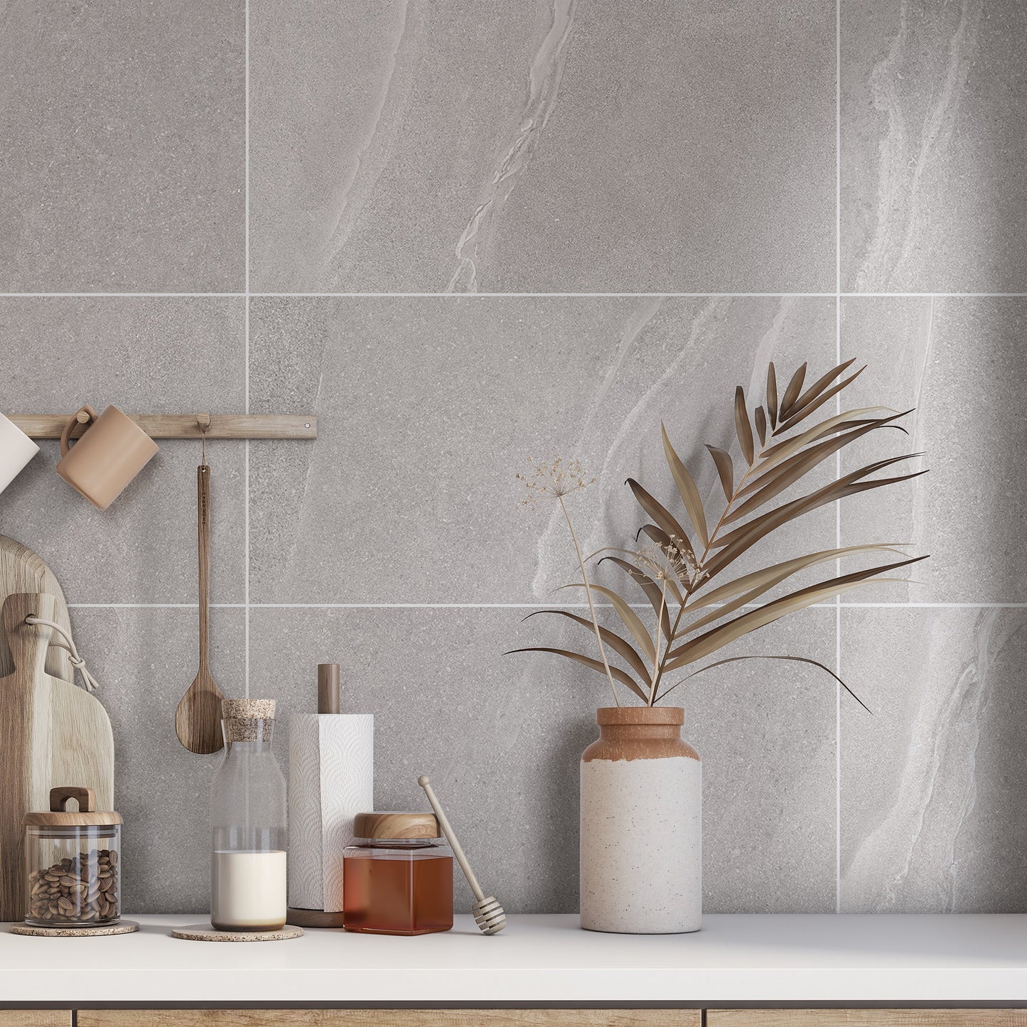 Austral Grey Wall and Floor Tile