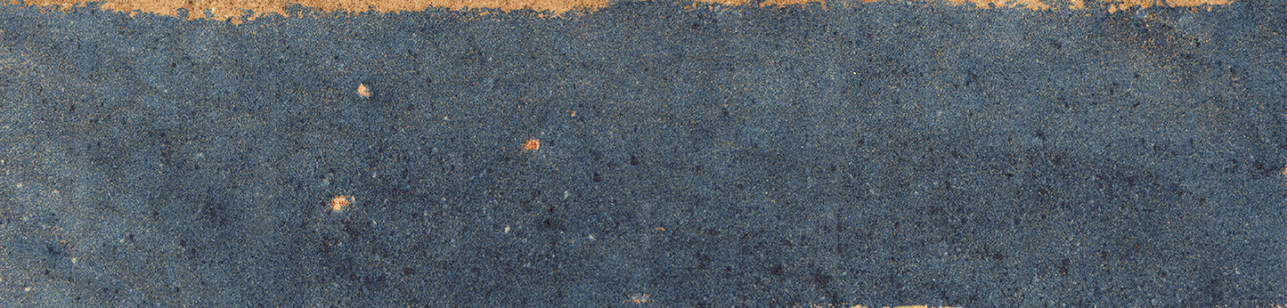 Realm Blue Slim Brick Wall Tile - SAMPLE