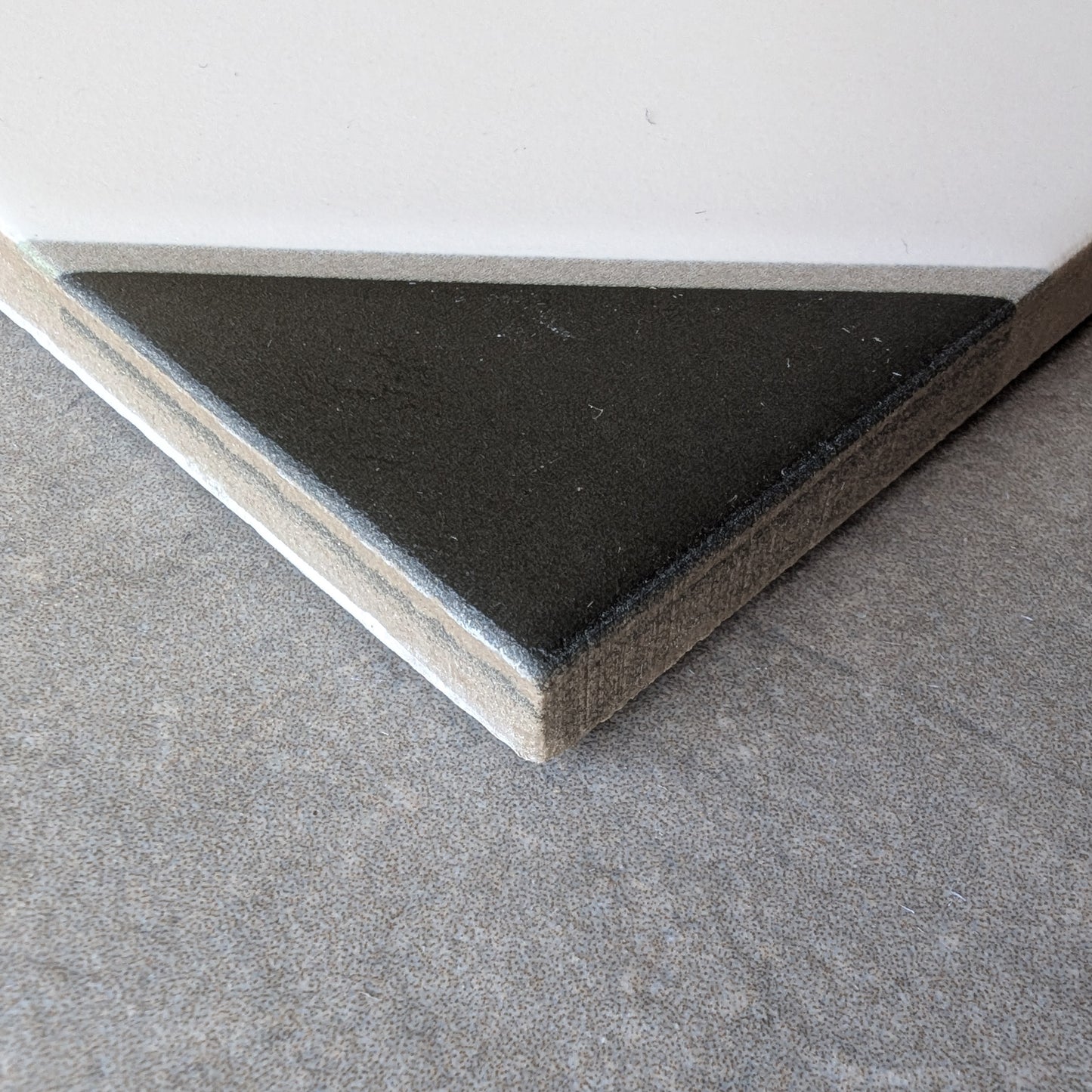 Angelico Black Wall and Floor Tile