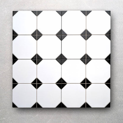 Angelico Black Wall and Floor Tile