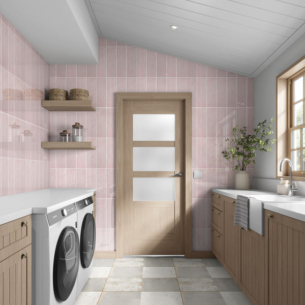 Creek Coral Pink Wall Tile