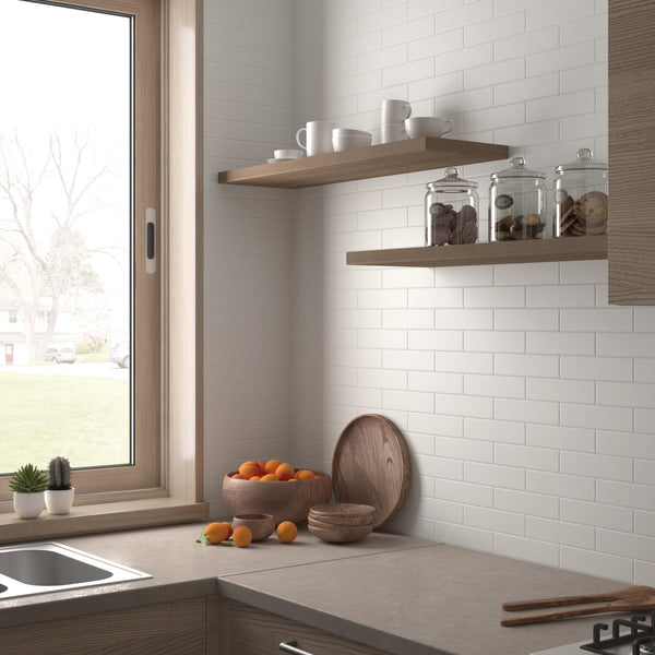 Orbit White Wall Tiles