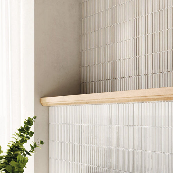 Fresco White Kit Kat Wall Tiles