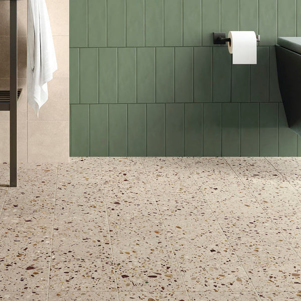 Dapper Beige Terrazzo Effect Small Wall and Floor Tile