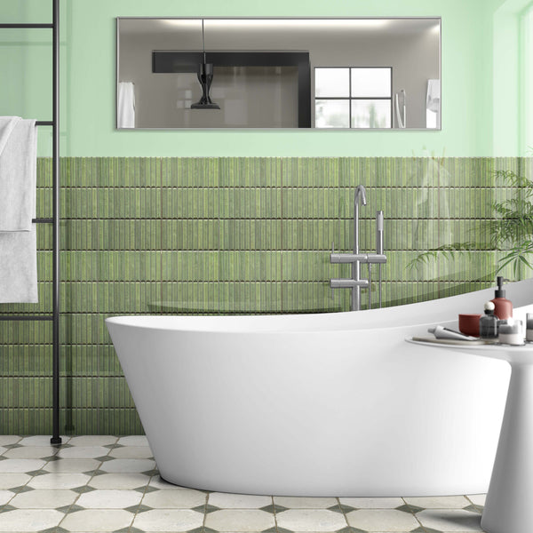 Fresco Green Kit Kat Wall Tiles