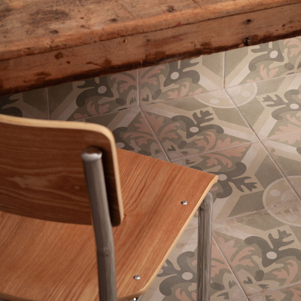 Woodstock Sage Patterned Wall and Floor Tile