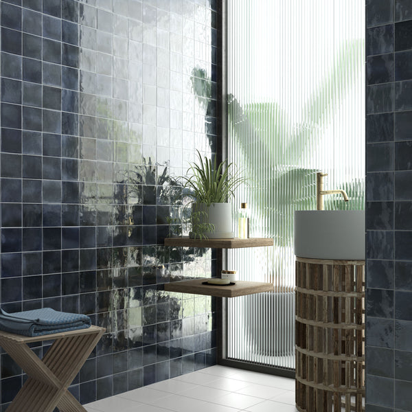 Vietnam Blue Night Square Wall Tile