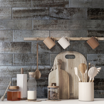 Joy Rustic Ash Ceramic Wall Tile