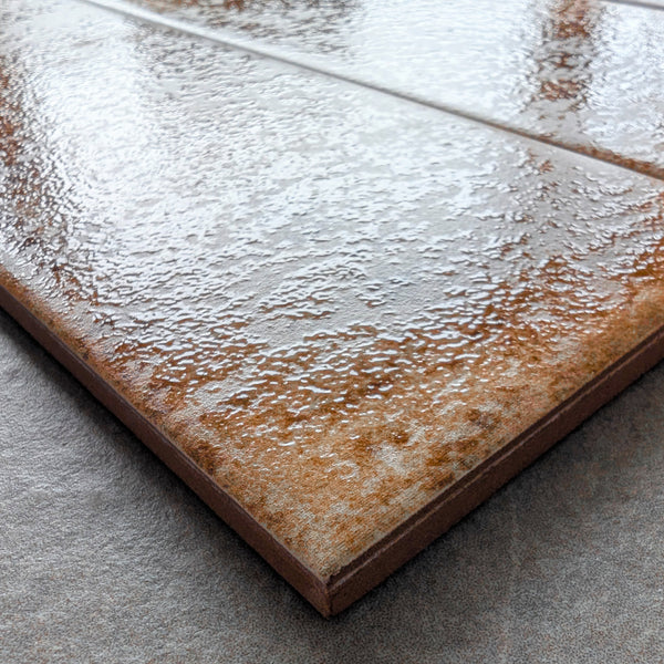 Joy Cotto Rustic Terracotta Ceramic Wall Tile