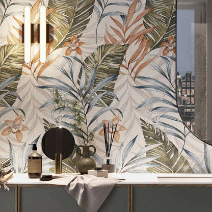 Labyrinth Botanical Decorative Wall Tile