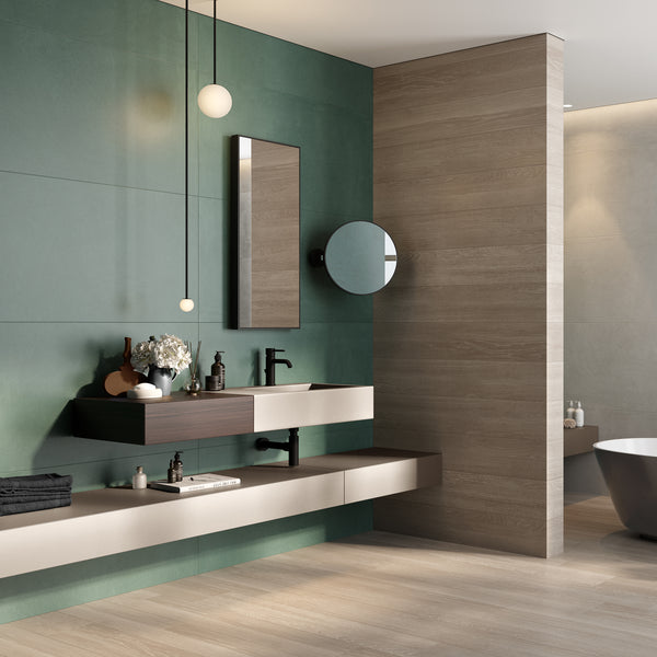 Labyrinth Green Wall Tile