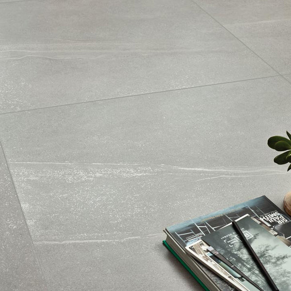 Libra Grey Outdoor Floor Tile 60x60cm