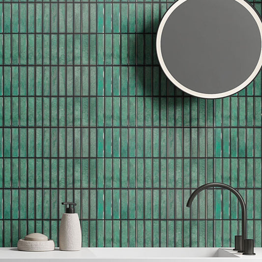 Lotus Green Kit-Kat Ceramic Wall Tile