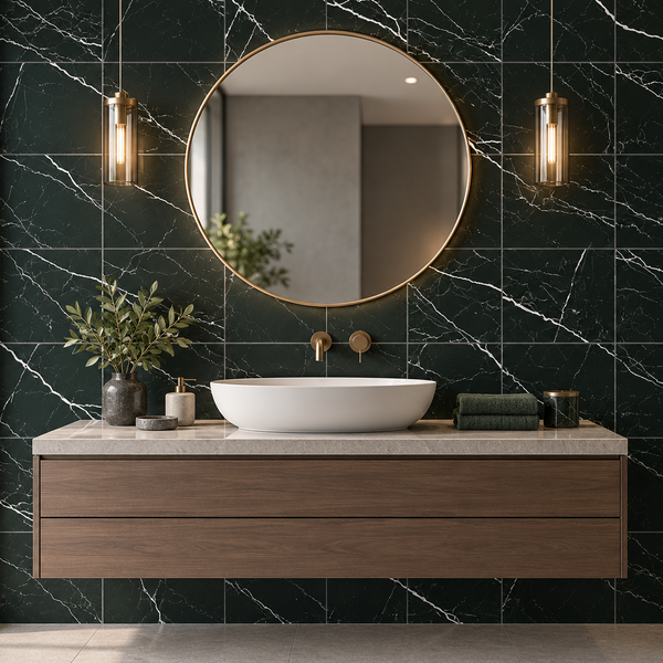 Renaissance Nero Wall and Floor Tile
