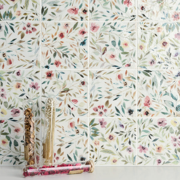 Summer Paddock Decorative Wall Tile