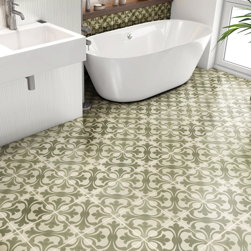 Floral Tiles | Decorative Botanical Wall and Floor Tiles | Tiles360