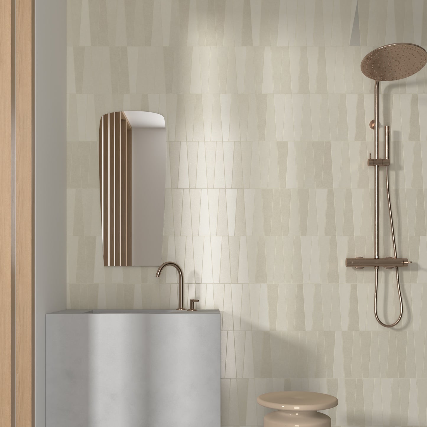 Opulence Warm White Wall and Floor Tile