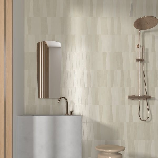 Opulence Warm White Wall and Floor Tile