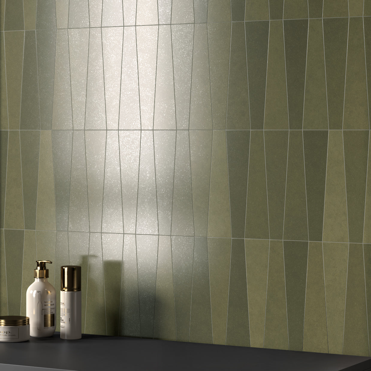 Opulence Green Wall and Floor Tile