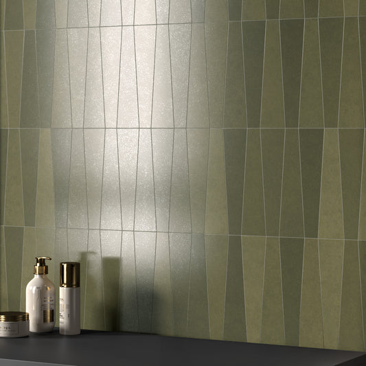 Opulence Green Wall and Floor Tile