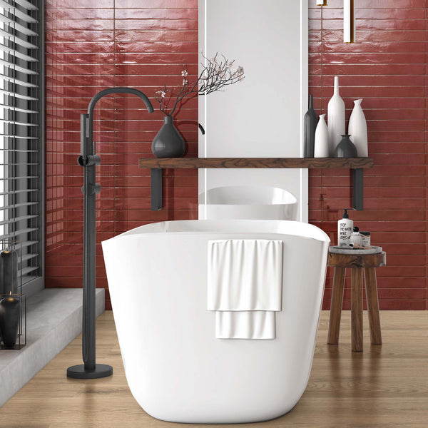 Palette Red Slim Brick Wall Tile