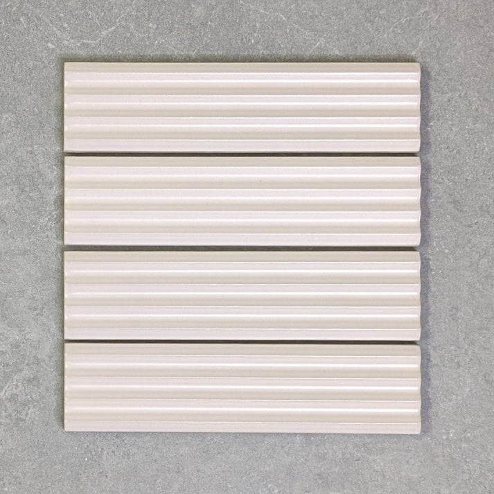 Orbit Pink Fluted Pointed Wall Tile – Tiles360