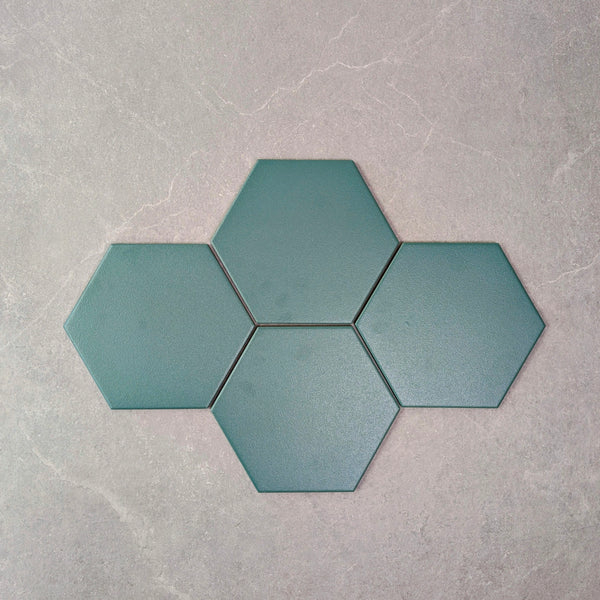 Regent Green Hexagon Wall and Floor Tile