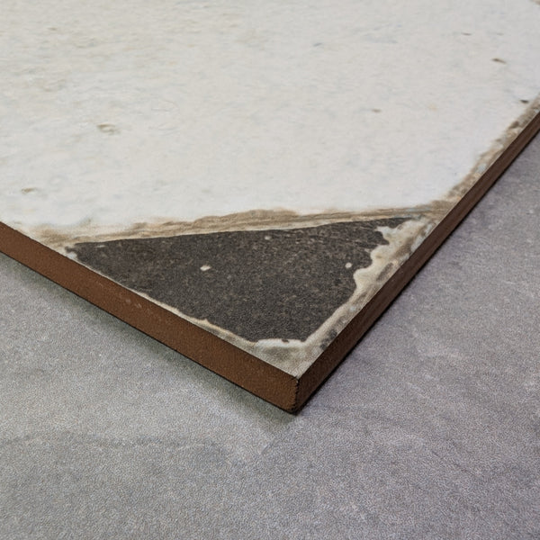 Acres Black Vintage Wall and Floor Tile