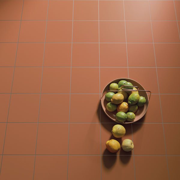Ealing Plain Terracotta Wall and Floor Tile