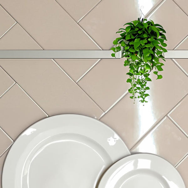 Sonic Rose Pink Gloss Wall Tile