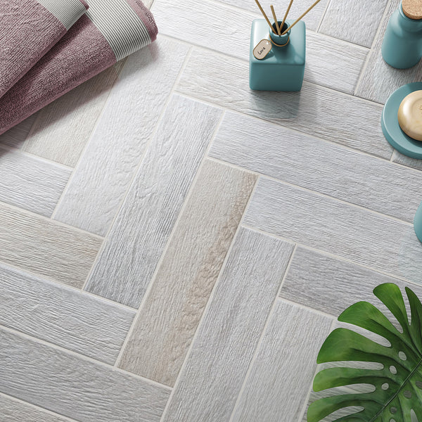 Suburb Neutral Wall and Floor Tile